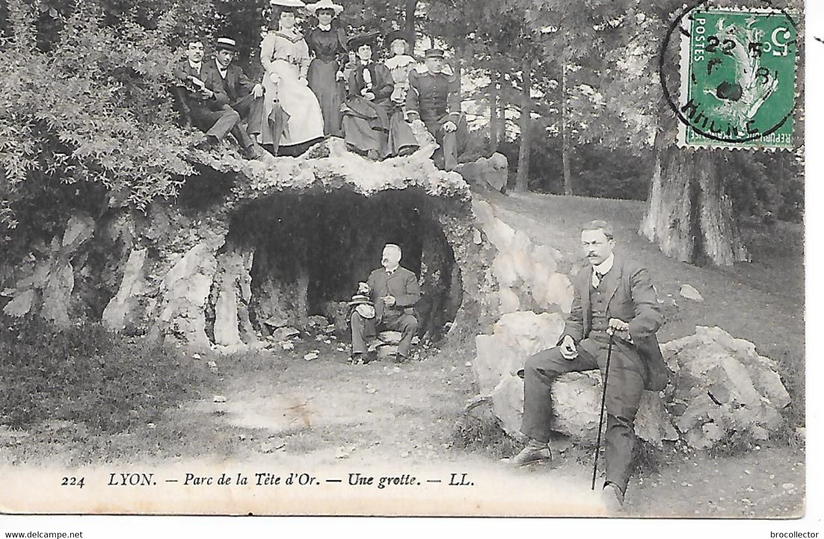 LYON ( 69 ) - Parc De La Tête D' Or  - Une Grotte - Lyon 6