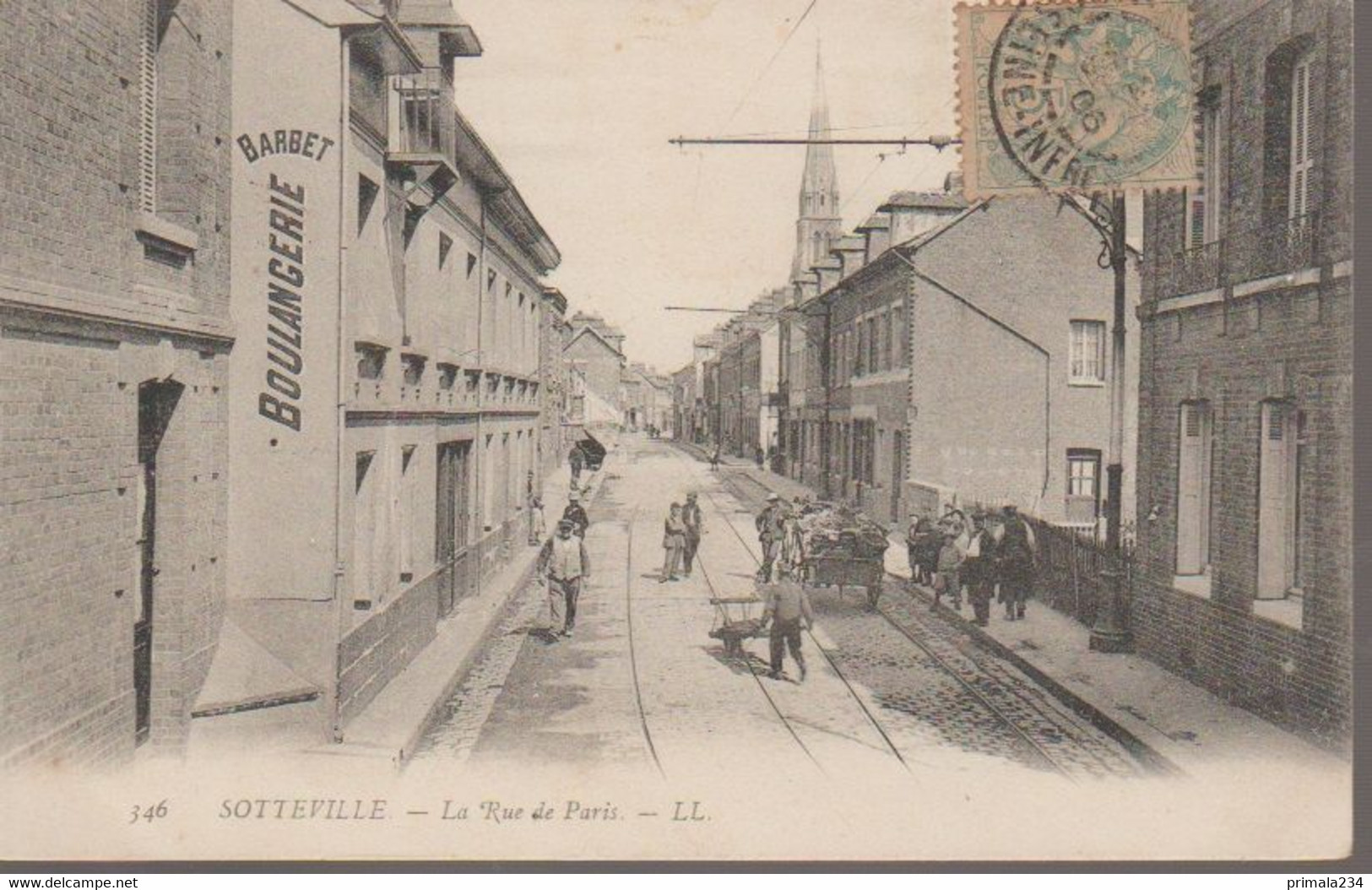 SOTTEVILLE LES ROUEN - LA RUE DE PARIS - Sotteville Les Rouen