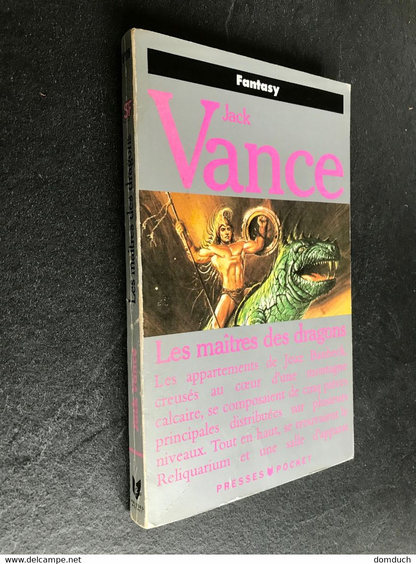 PRESSES POCKET Fantasy N° 5026   LES MAÎTRES DES DRAGONS  Jack VANCE 1990 - Presses Pocket