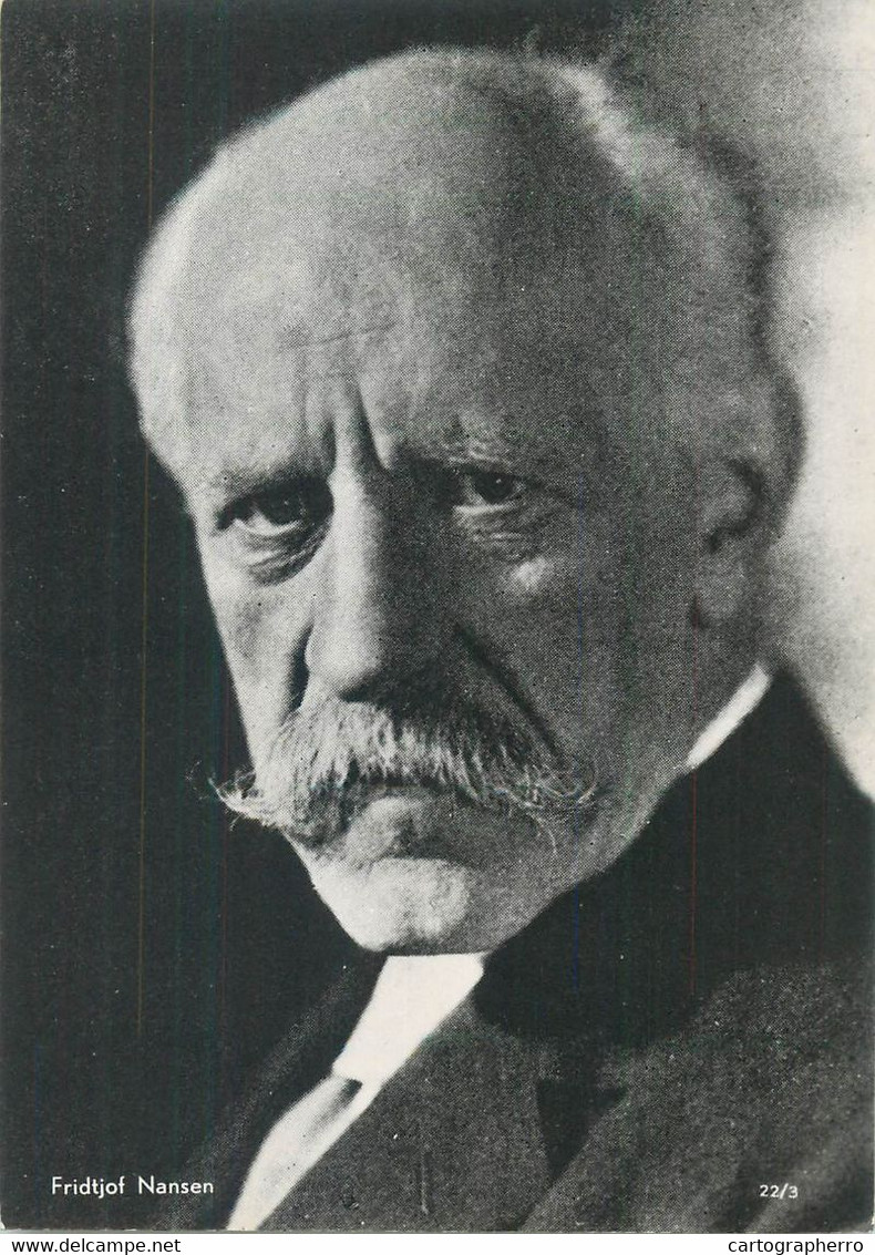 Postcard Fridtjof Nansen - Premio Nobel