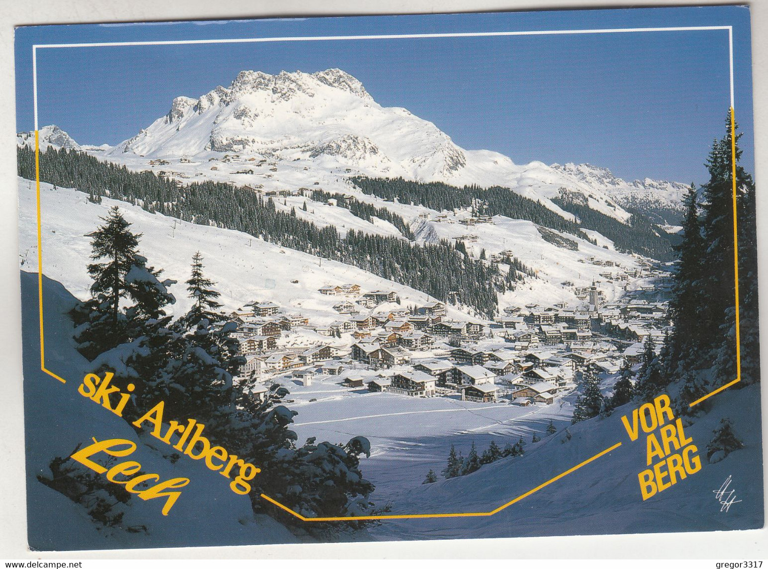 C2867) Ski ARLBERG - LECH - Vorarlberg - Lech