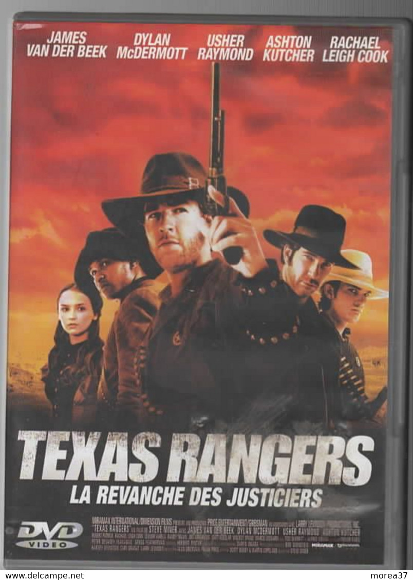 TEXAS RANGERS   La Revanche Des Justiciers Avec James VAN DER BEEK     C28  C32 - Action, Aventure