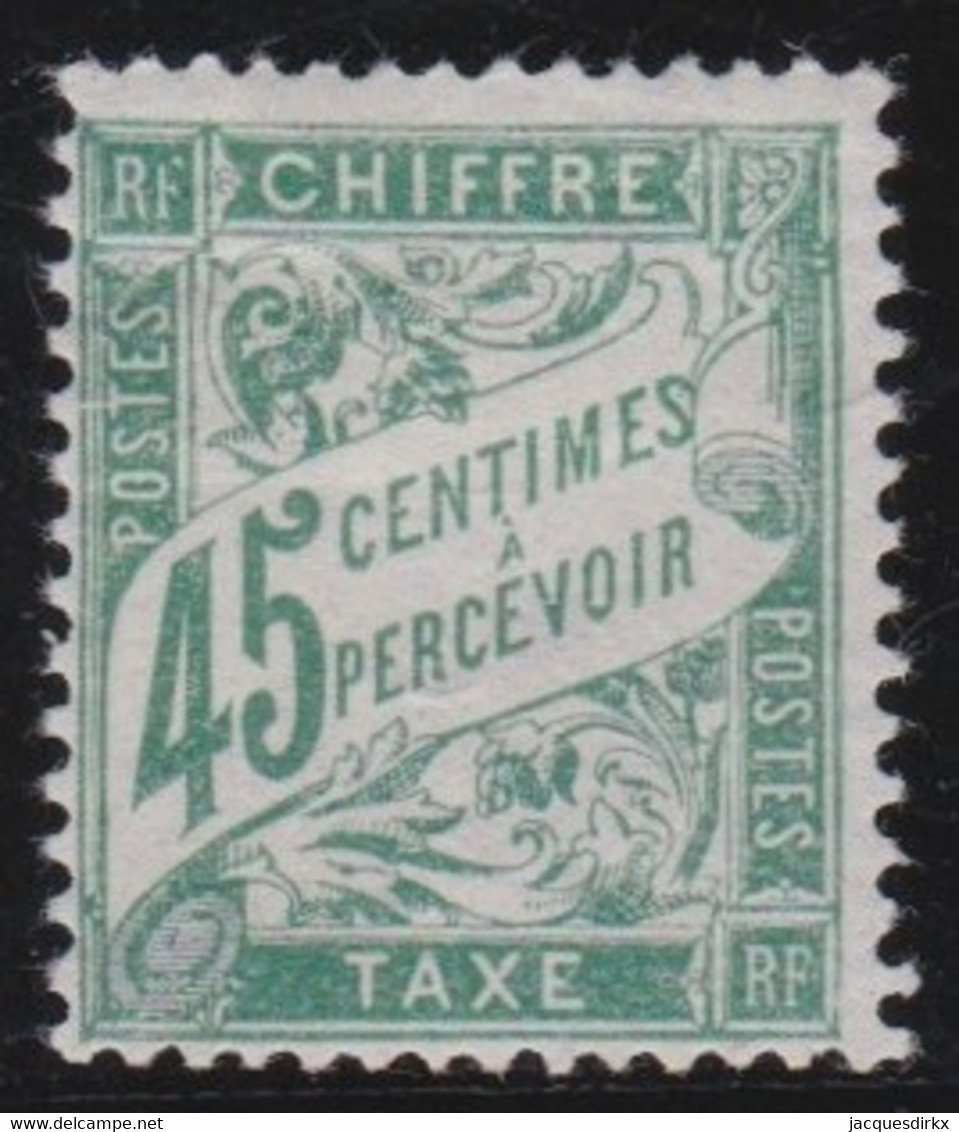 France   .   Yvert   .    Taxe   36     .     *     .     Neuf Avec  Gomme - 1859-1959 Neufs