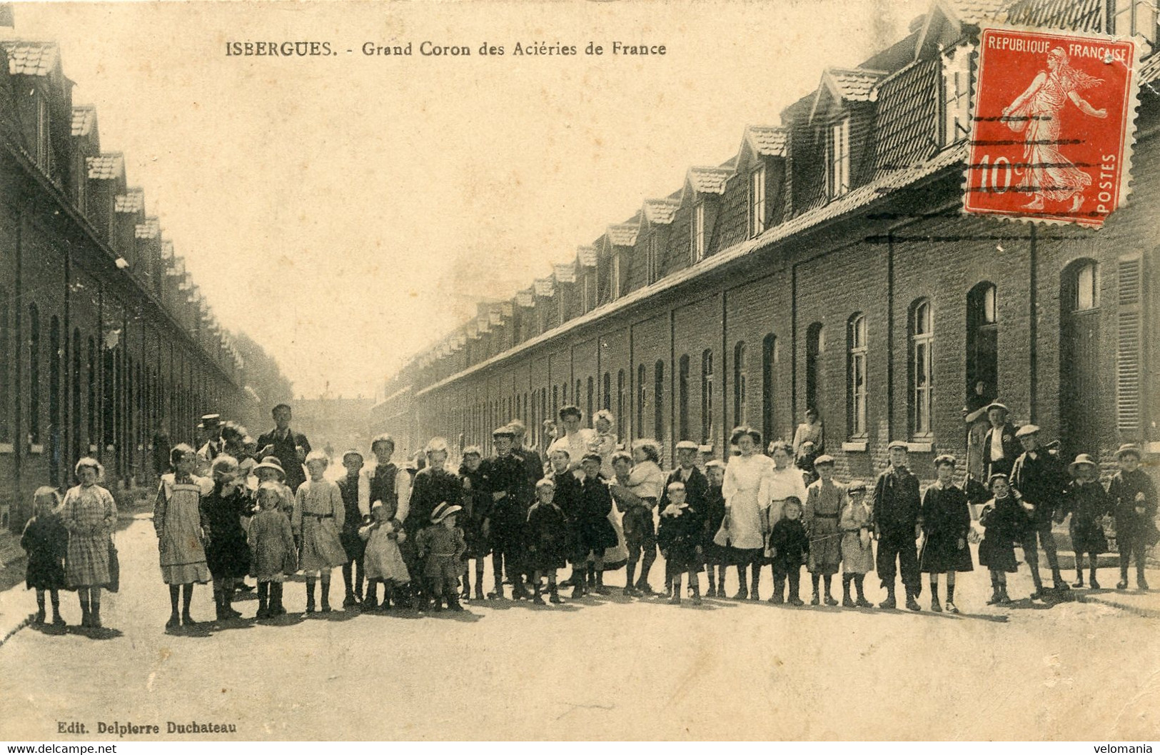 S11855 Cpa 62 Isbergues - Grand Coron Des Acieries De France - Isbergues