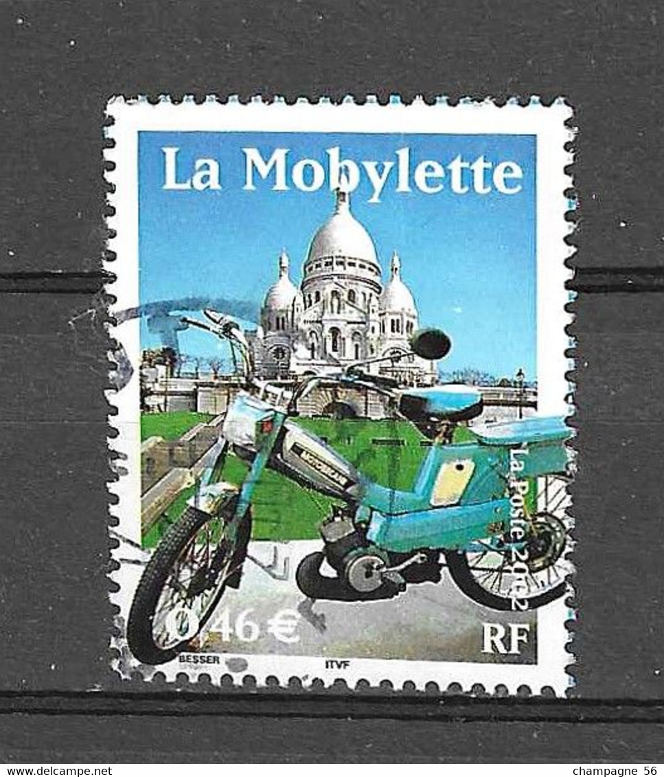 FRANCE 2002 N° 3472 OBLITERE DEUX ANNEAUX LUNE LAMPE U V - Used Stamps