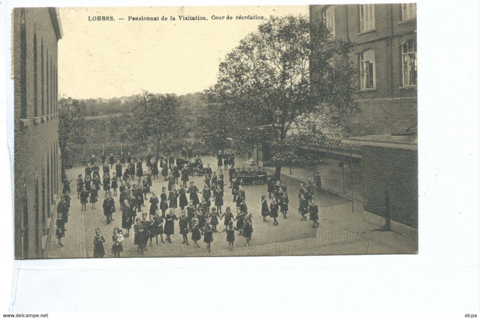 LOBBES - Pensionnat De La Visitation - Cour De Récréation - Lobbes