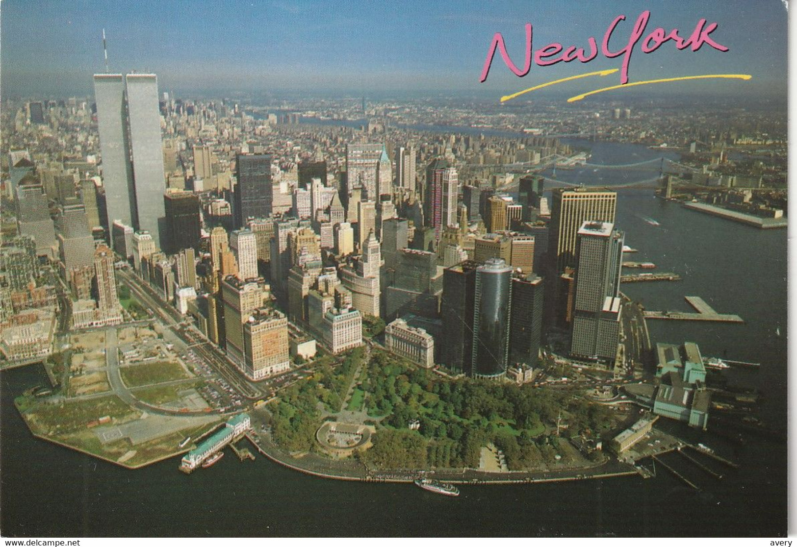 New York City Manhattan Panoramic View - Mehransichten, Panoramakarten