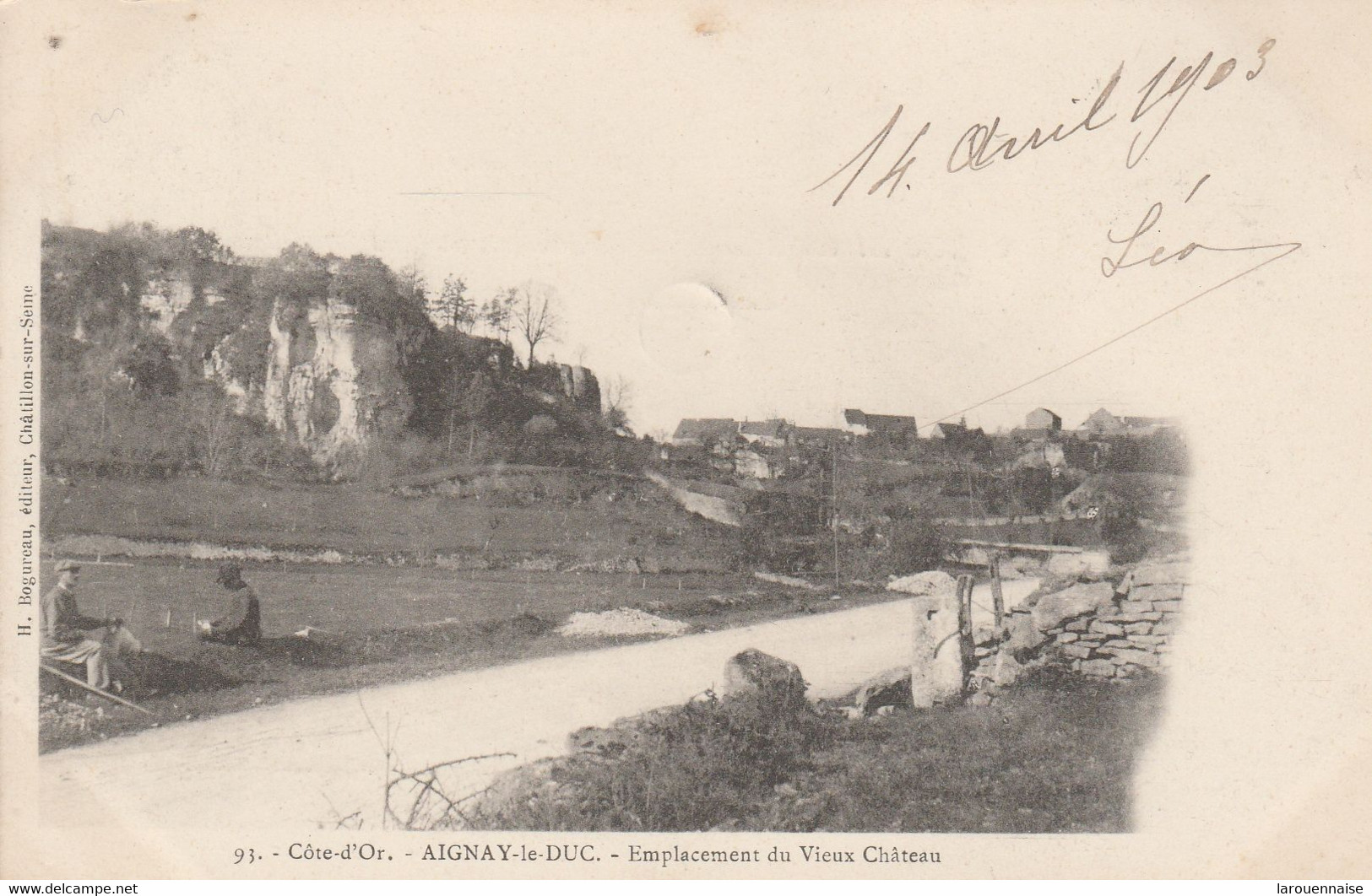 21 - AIGNAY LE DUN - Emplacement Du Vieux Château - Aignay Le Duc