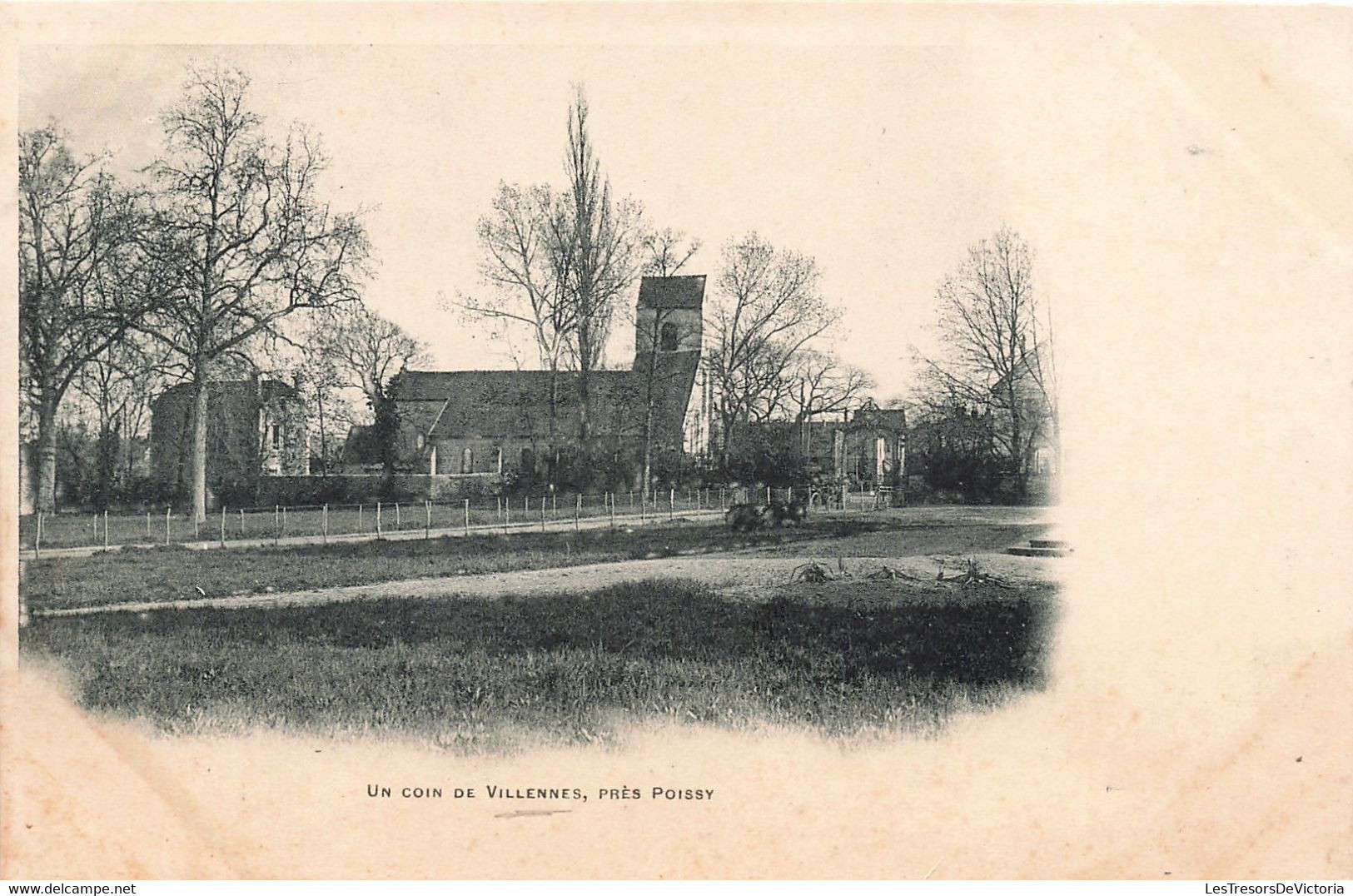 CPA - France - Un Coin De Villennes Près De Poissy - Carte Nuage - Phototypie  A. Berger Frères - Villennes-sur-Seine