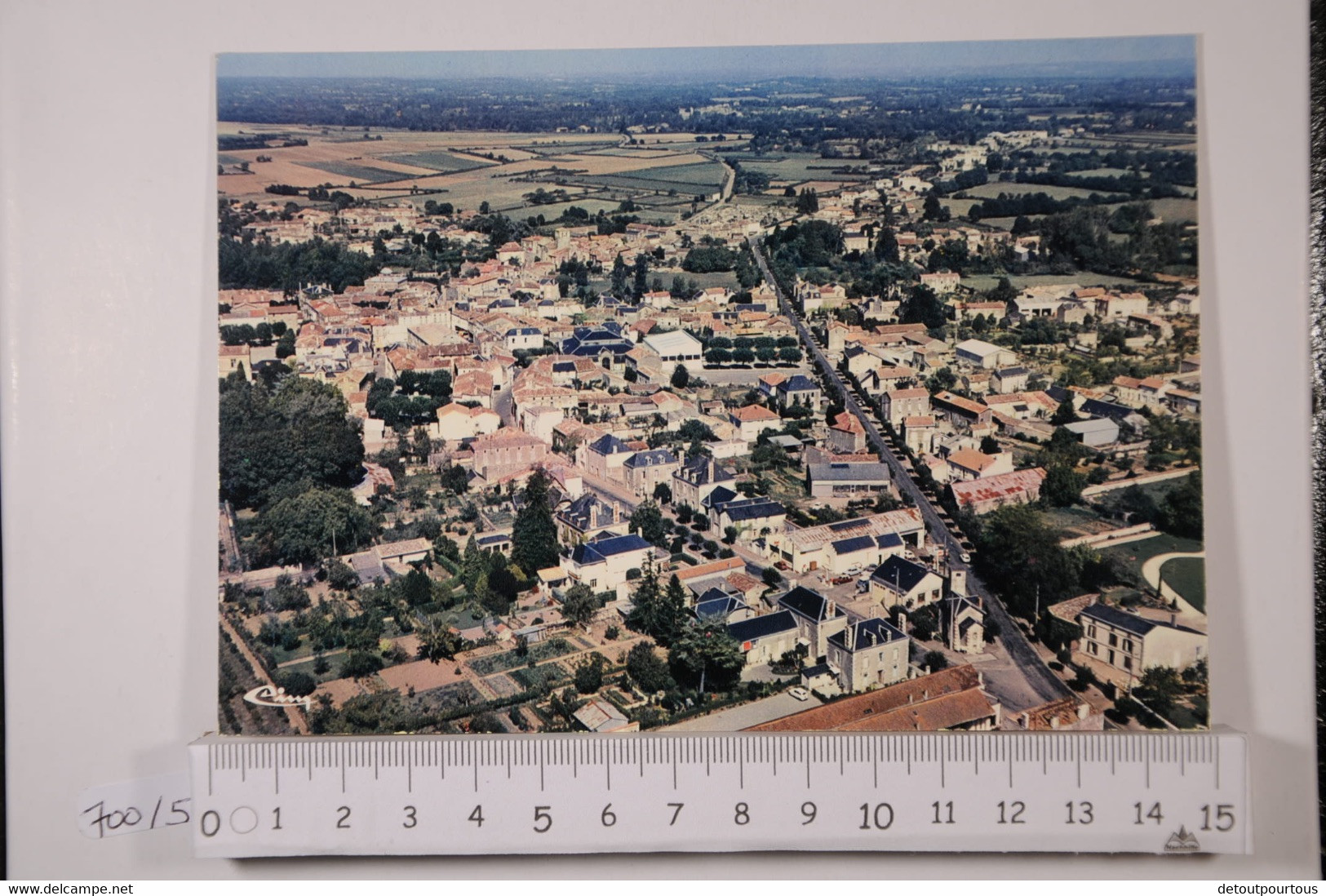 COULONGES SUR L'AUTIZE Deux Sèvres 79 : Vue Panoramique Aérienne Sur La Ville - Coulonges-sur-l'Autize