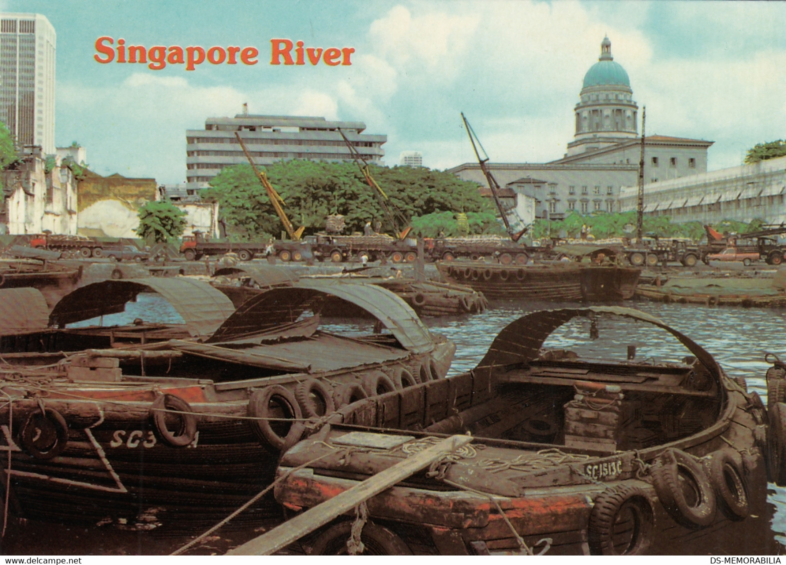 Singapore - Singapore River And The Supreme Court - Singapour