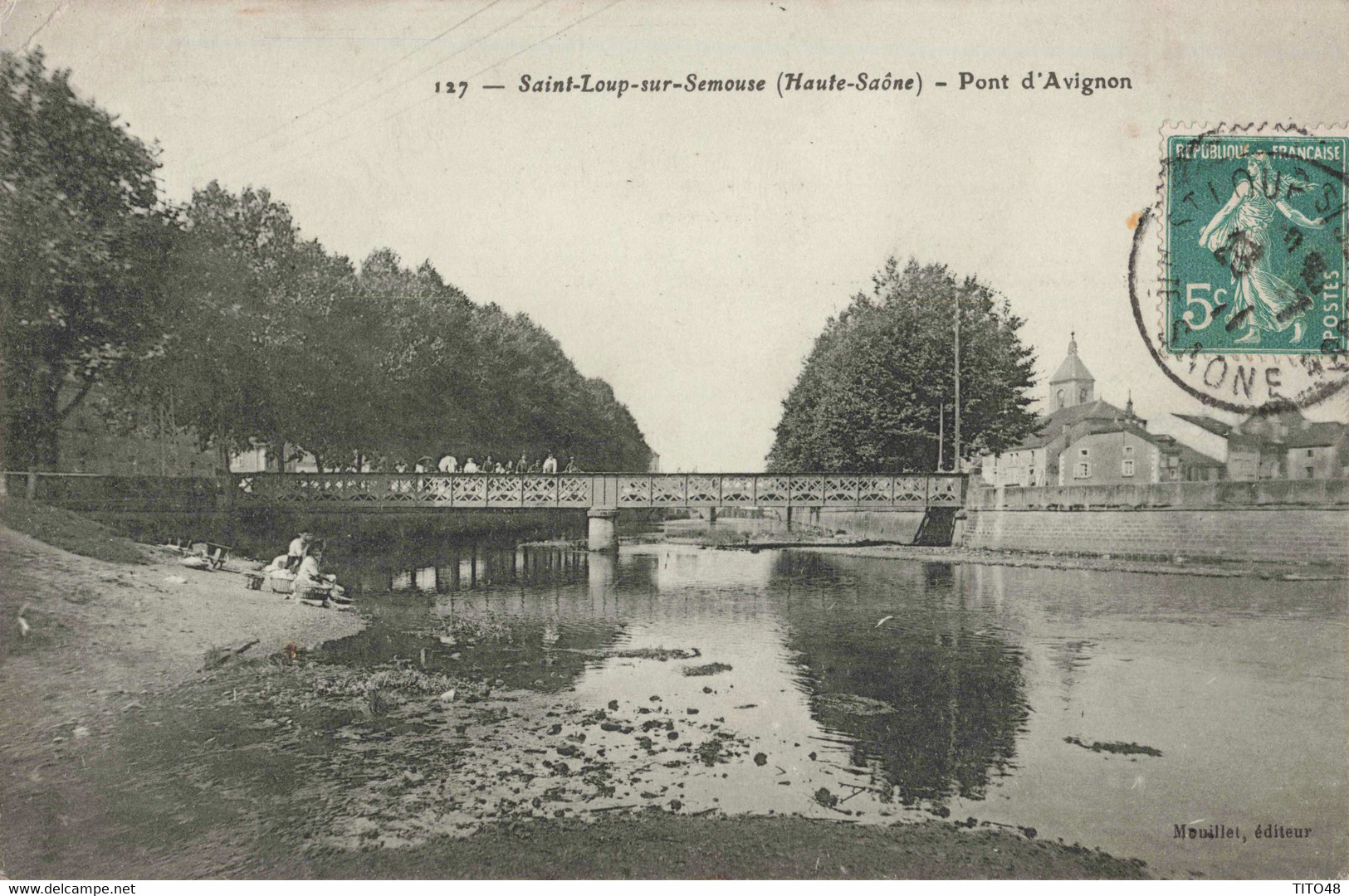 FRANCE - 70 HAUTE-SAÔNE - SAINT-LOUP-sur-SEMOUSE - Pont D'Avignon - Saint-Loup-sur-Semouse