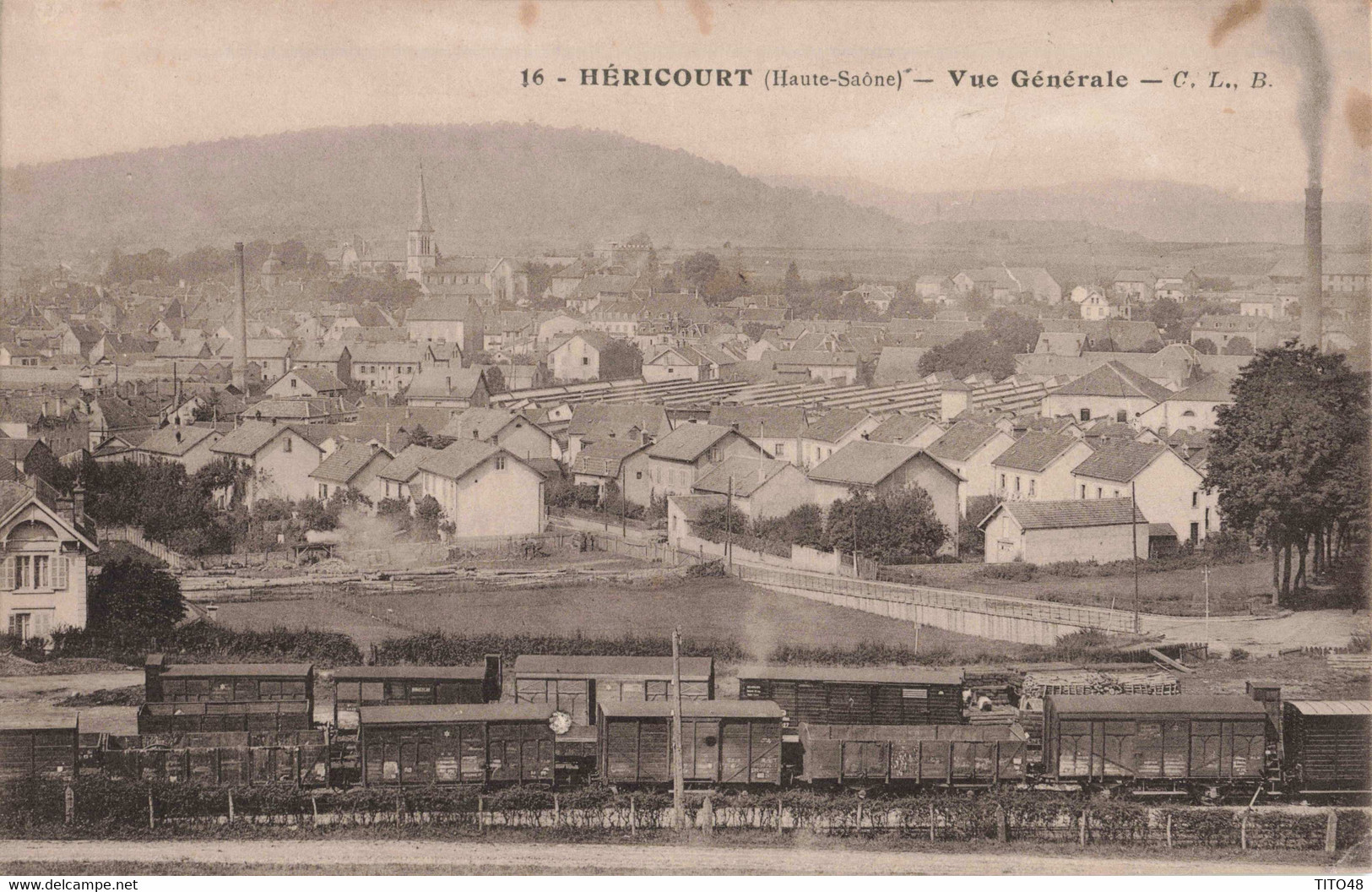 FRANCE - 70 HAUTE-SAÔNE - HÉRICOURT - Vue Générale - Héricourt