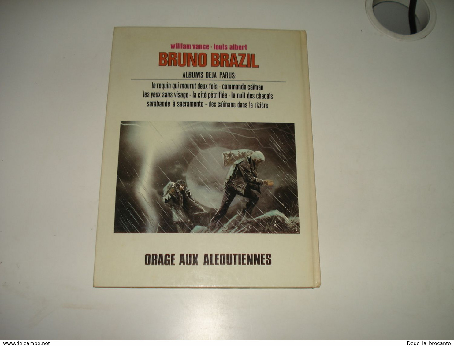 C41 / Bruno Brazil T.8 " Orage aux Aléoutiennes " -  E.O de 1976 - T.B.E