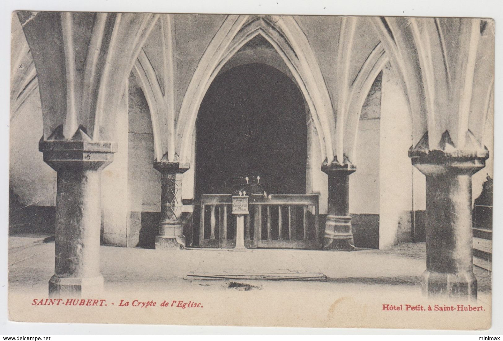 Saint-Hubert - La Crypte De L'Eglise - Saint-Hubert