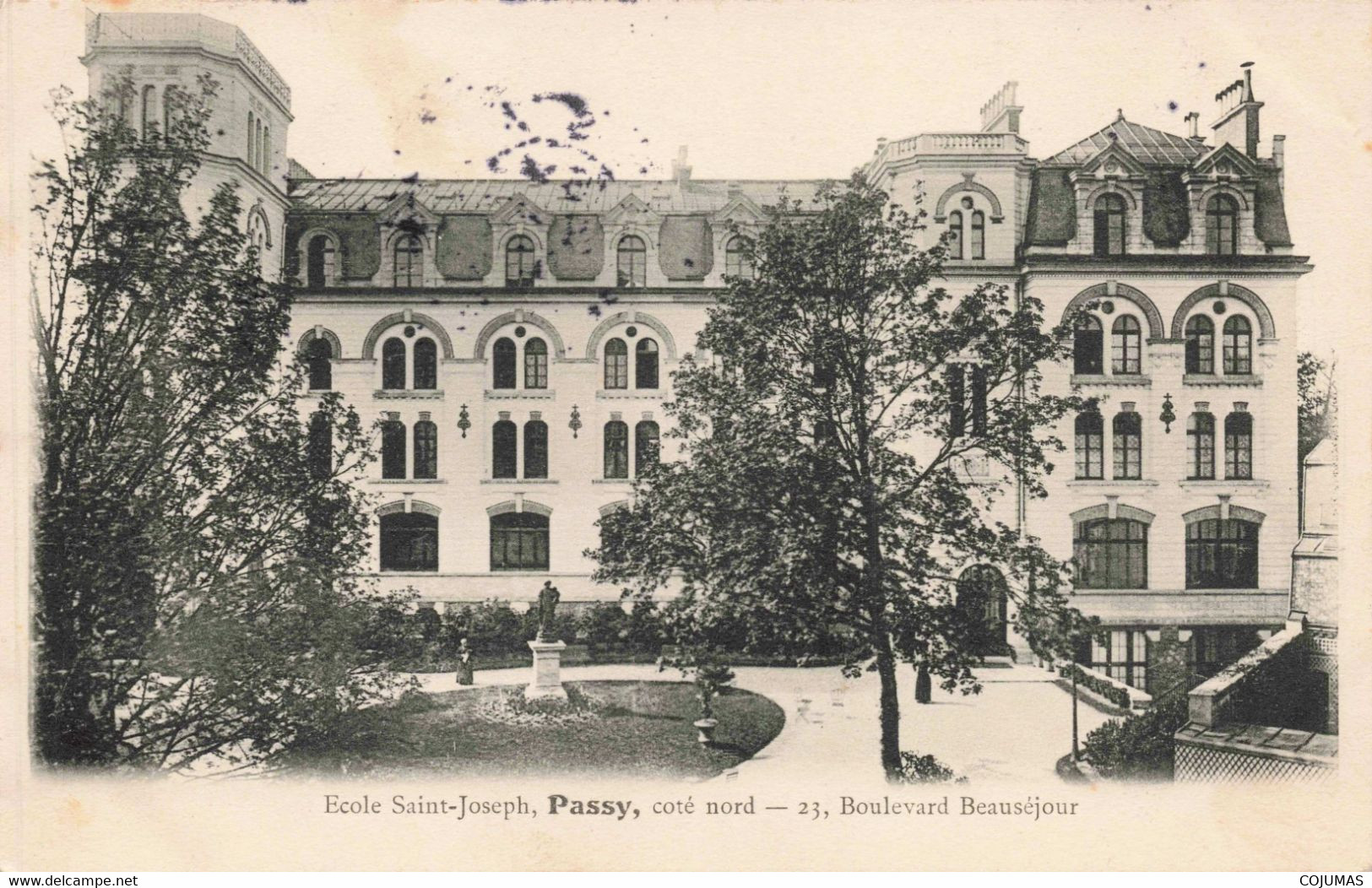 74 - PASSY - S07380 - Ecole Saint Joseph - Coté Nord - Boulevard Beauséjour -L1 - Passy