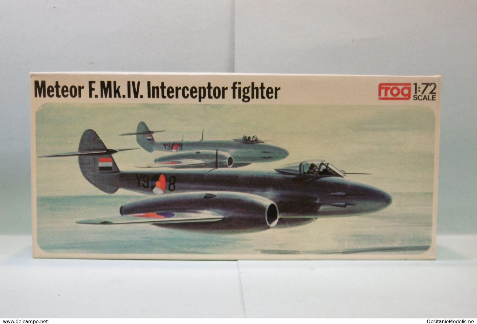 Frog - METEOR F. Mk.IV Interceptor Fighter Maquette Avion Kit Plastique Réf. F200 BO 1/72 - Avions