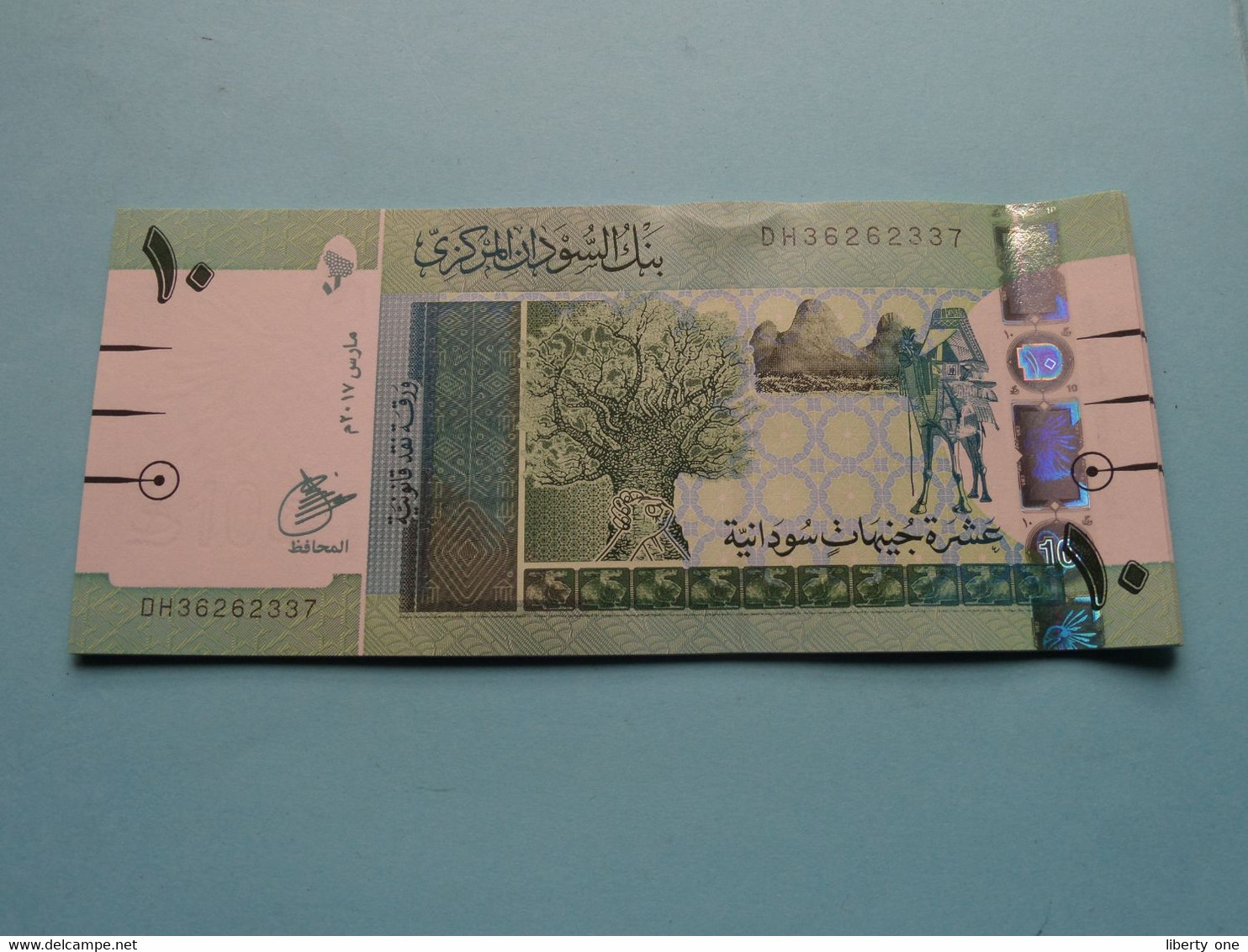 10 Pounds - March 2017 () Central Bank Of SUDAN ( For Grade, Please See Photo ) UNC ! - Soudan