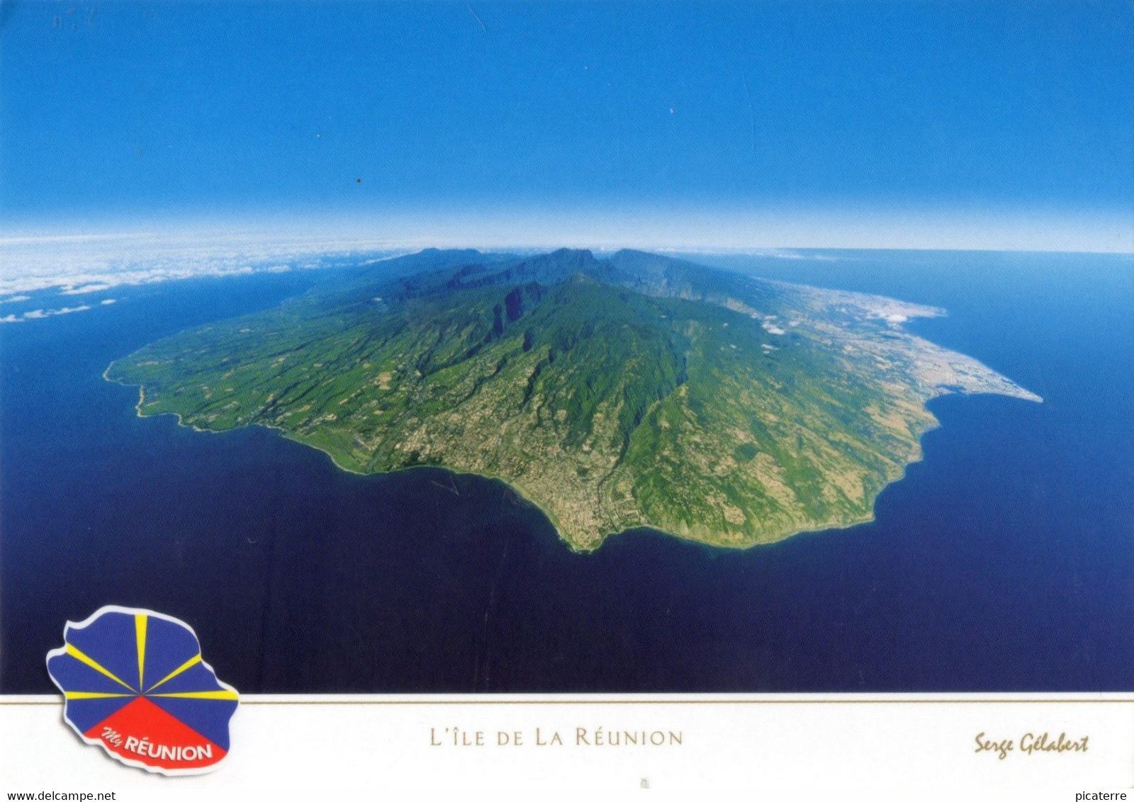 LA REUNION- Le Nord De L'ile A 5000m D'altitude- 2022 Serge Gelabert (La Reunion Patrimoine Mondial De L'Unesco 2010) - Saint Denis