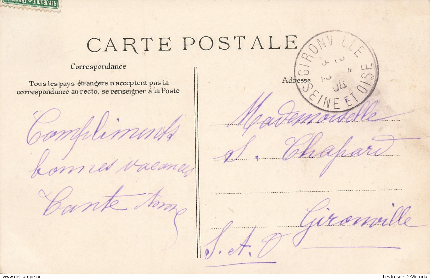 CPA - France - Samois-Sur-Seine - Rue Nationale - E.L.D. - Edition Siron - Animé - Oblitéré Gironville 1908 - Calèche - Samois