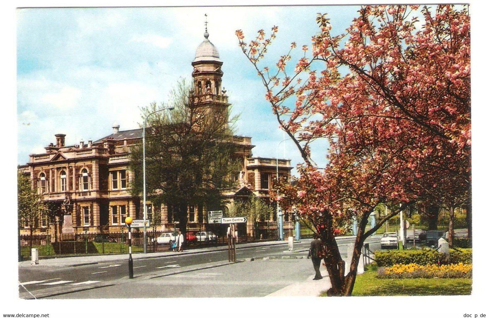 Wales - Llanelli - Town Hall - Carmarthenshire