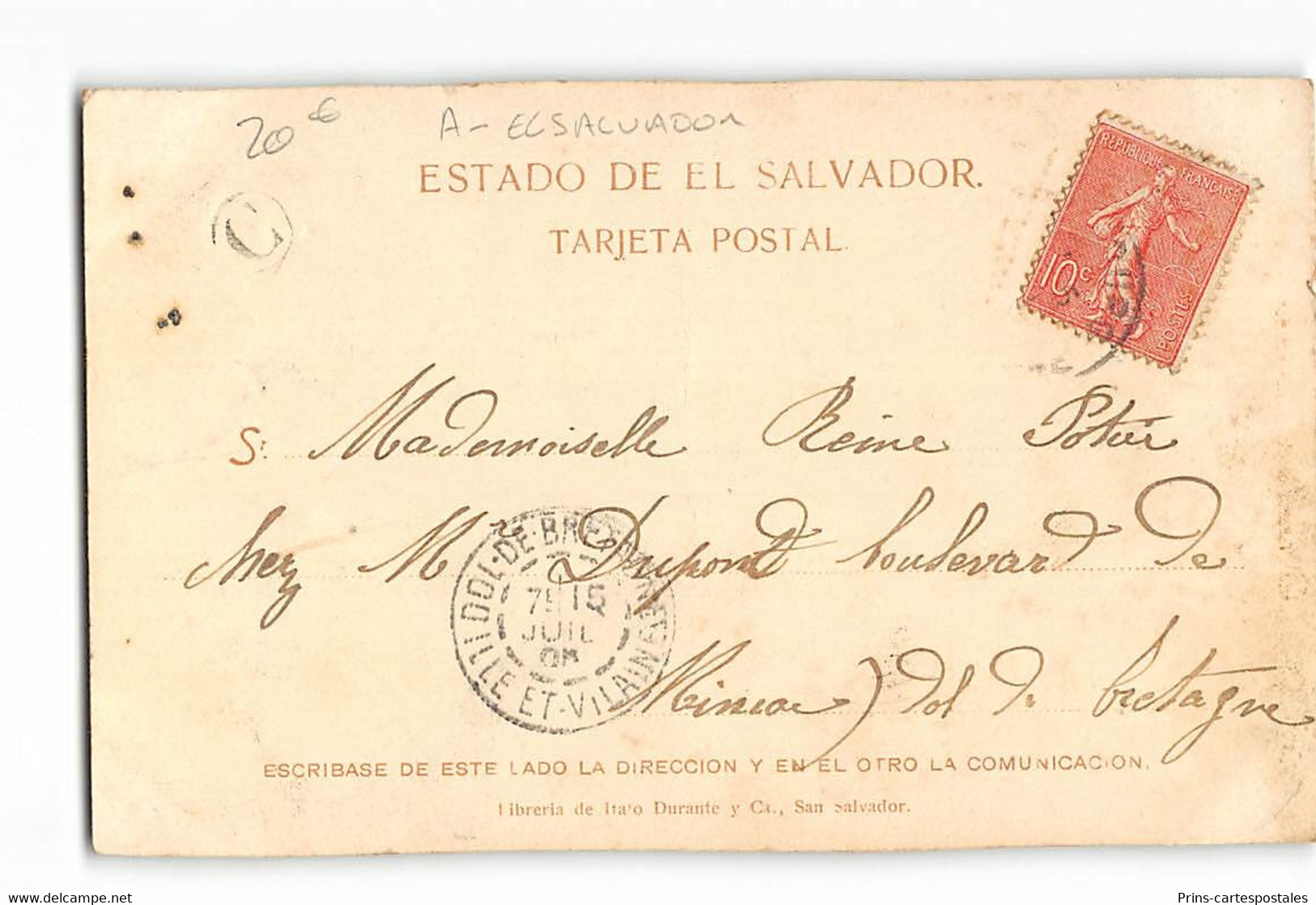 CPA Saludos De San Salvador - El Salvador