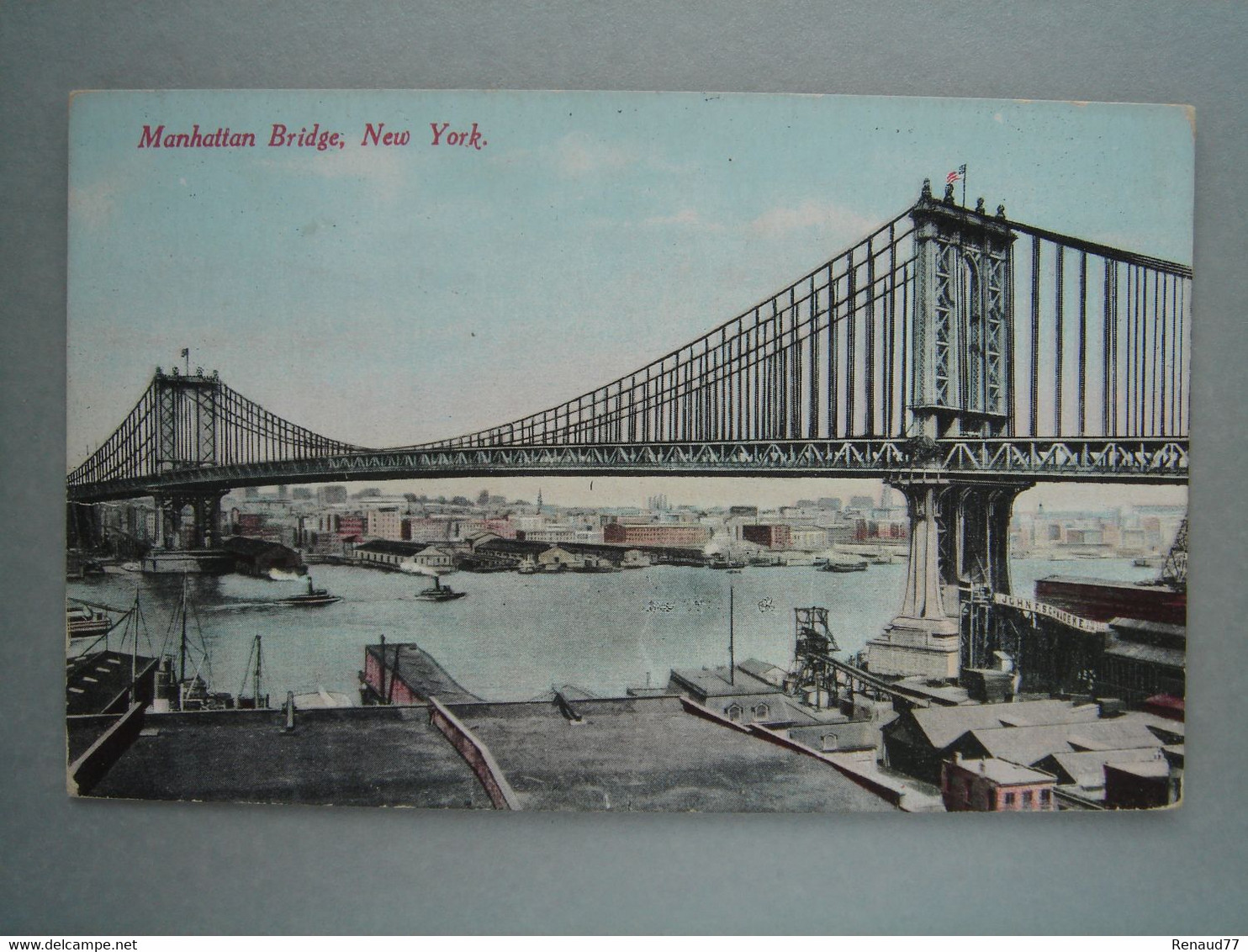 Manhattan Bridge - New York - Brücken Und Tunnel