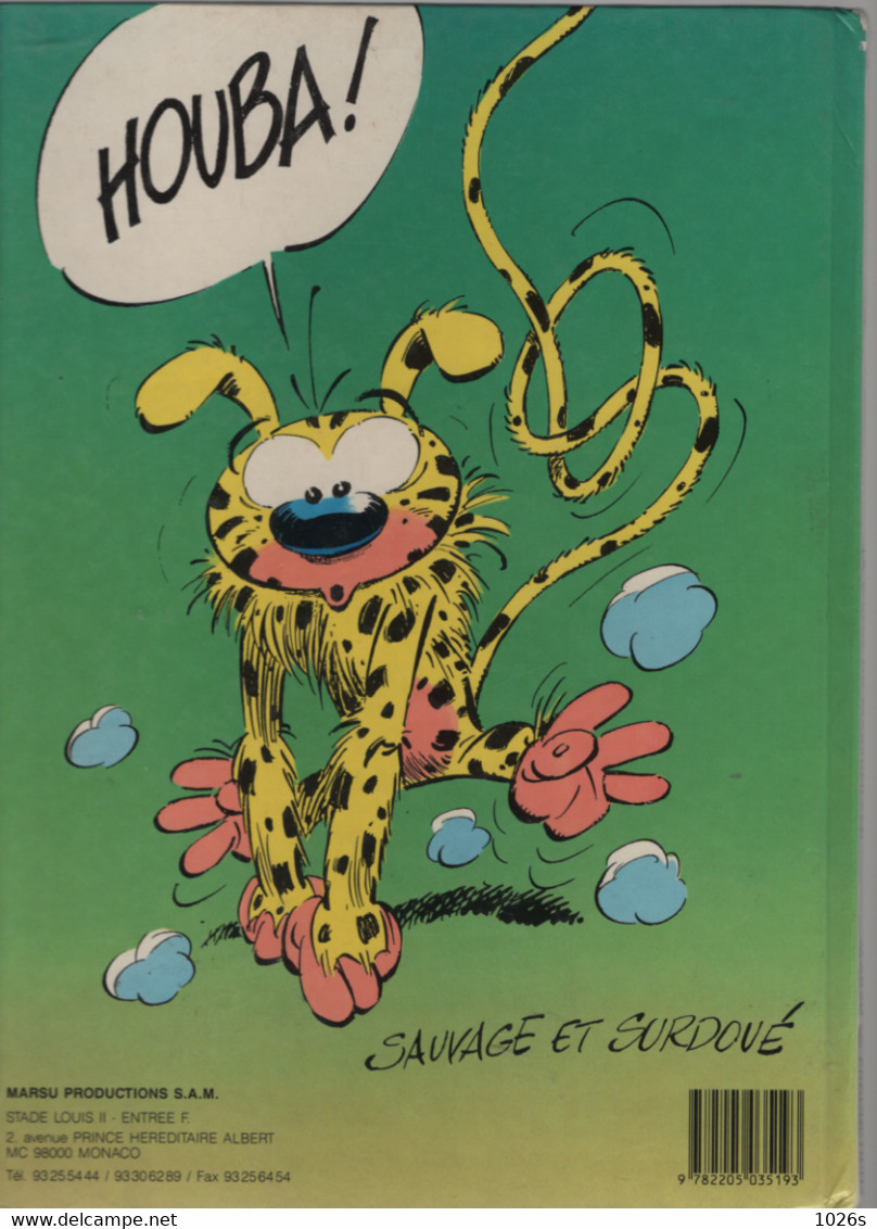 B.D. MARSUPILAMI  - LA QUEUE DU MARSUPILAMI -  E.O. 1987 - Marsupilami