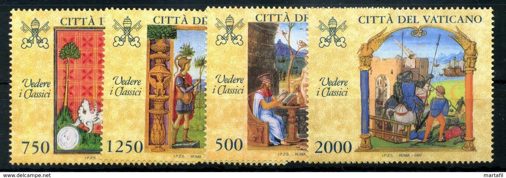 1997 VATICANO SET MNH ** - Unused Stamps