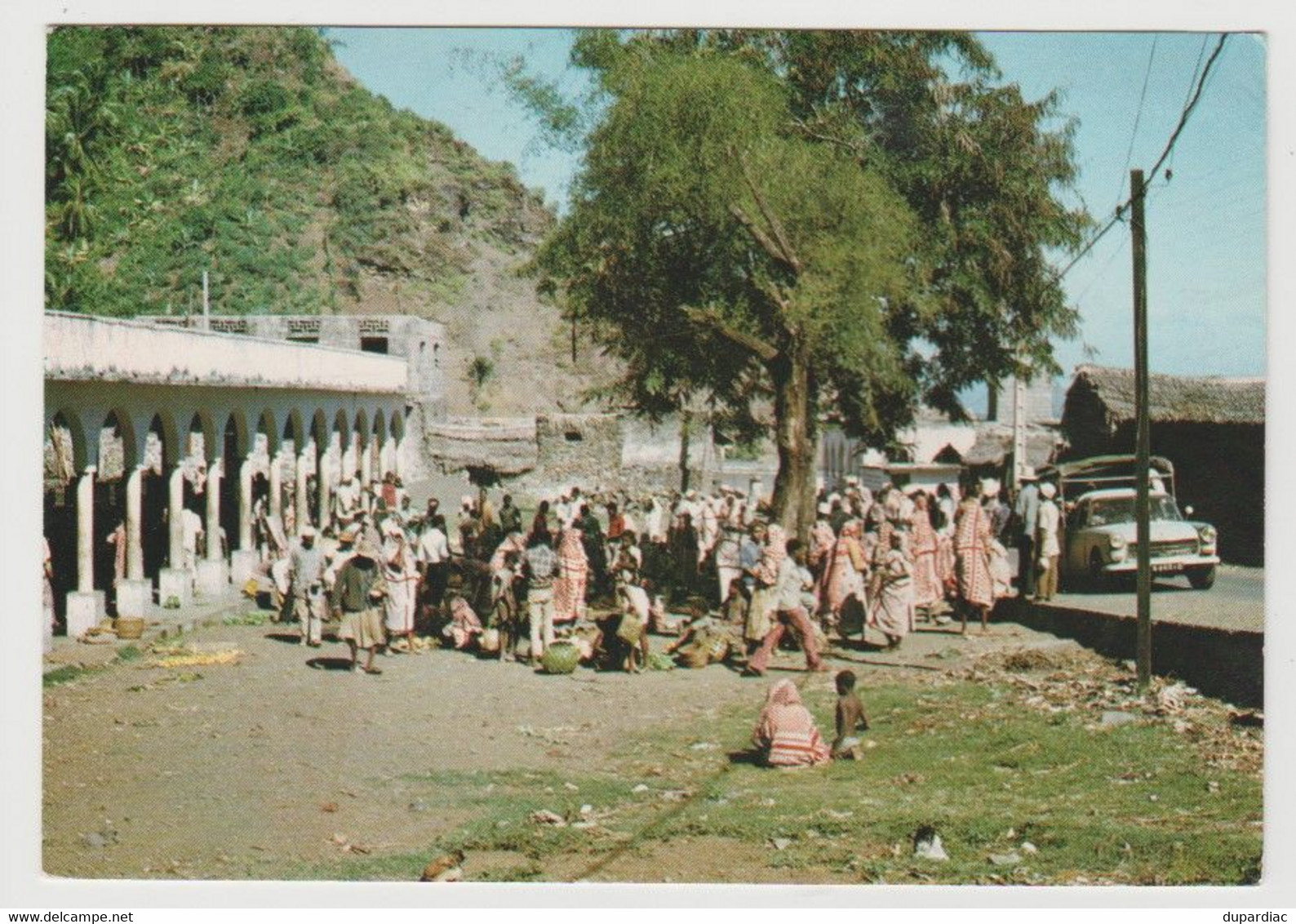 Archipel Des Comores, ANJOUAN -- Le Marché De MUTSAMUDU. - Comores