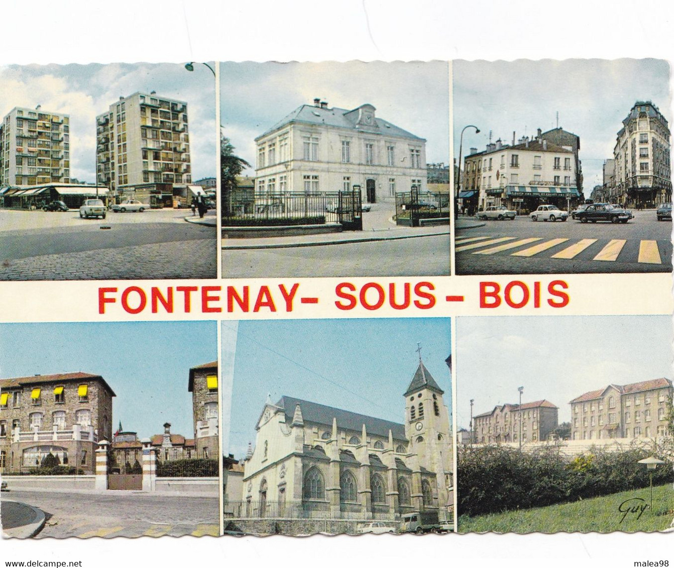 FONTENAY - Sous - BOIS ,,,,MULTIVUES ,,,,,BE ,,,, - Fontenay Sous Bois
