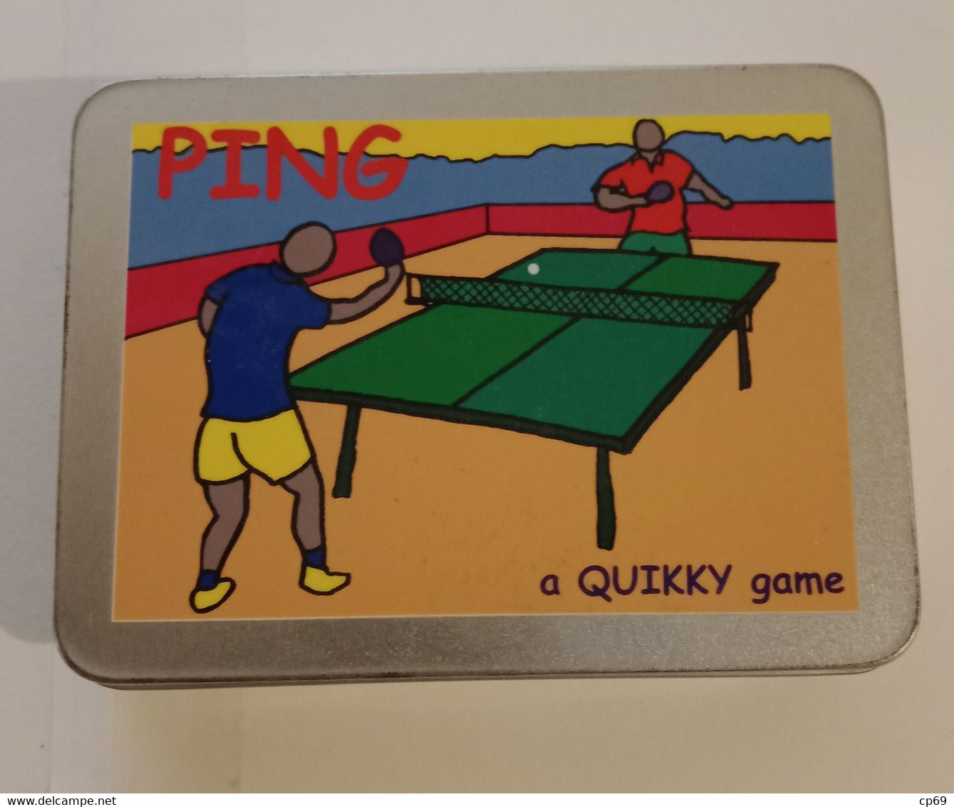 Tennis De Table Quikky Game Ping-Pong Jeu De Poche Pokket 卓球 Sport De Raquettes Raquette 乒乓球 Londres Année 2005 Sup.Etat - Table Tennis