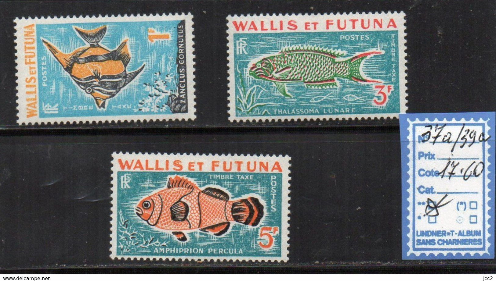 Wallis - TAXE -37a/39a - Timbres-taxe