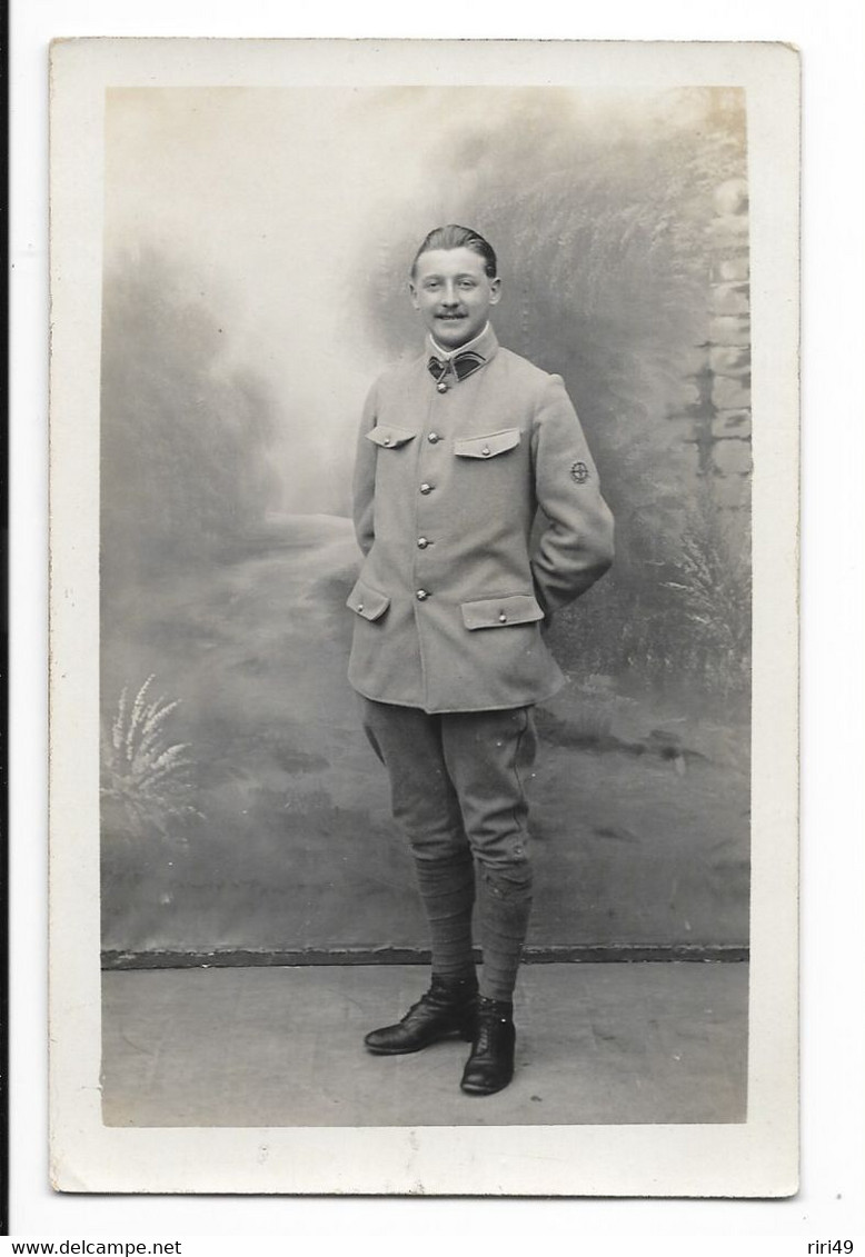 Cp Photo Militaire Poilus , Voir Scanne - War 1914-18