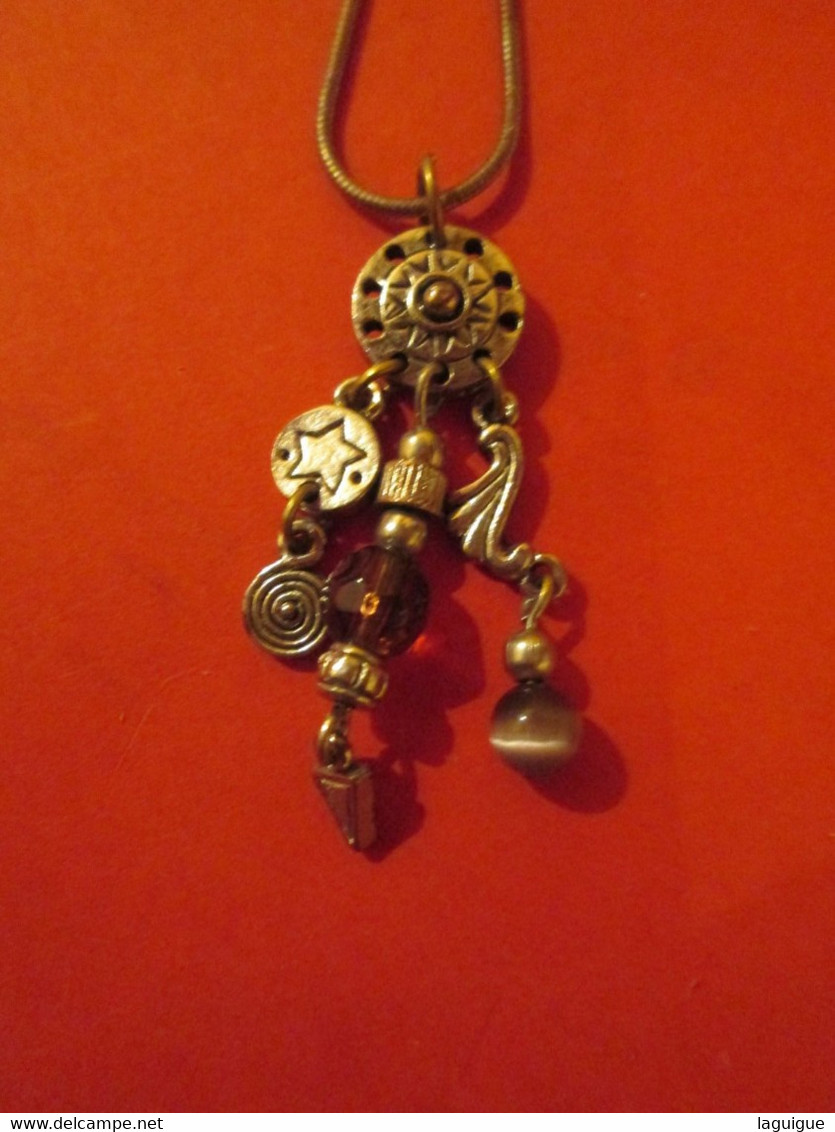 BIJOU COLLIER FANTAISIE BRELOQUE 38 Cm - Necklaces/Chains