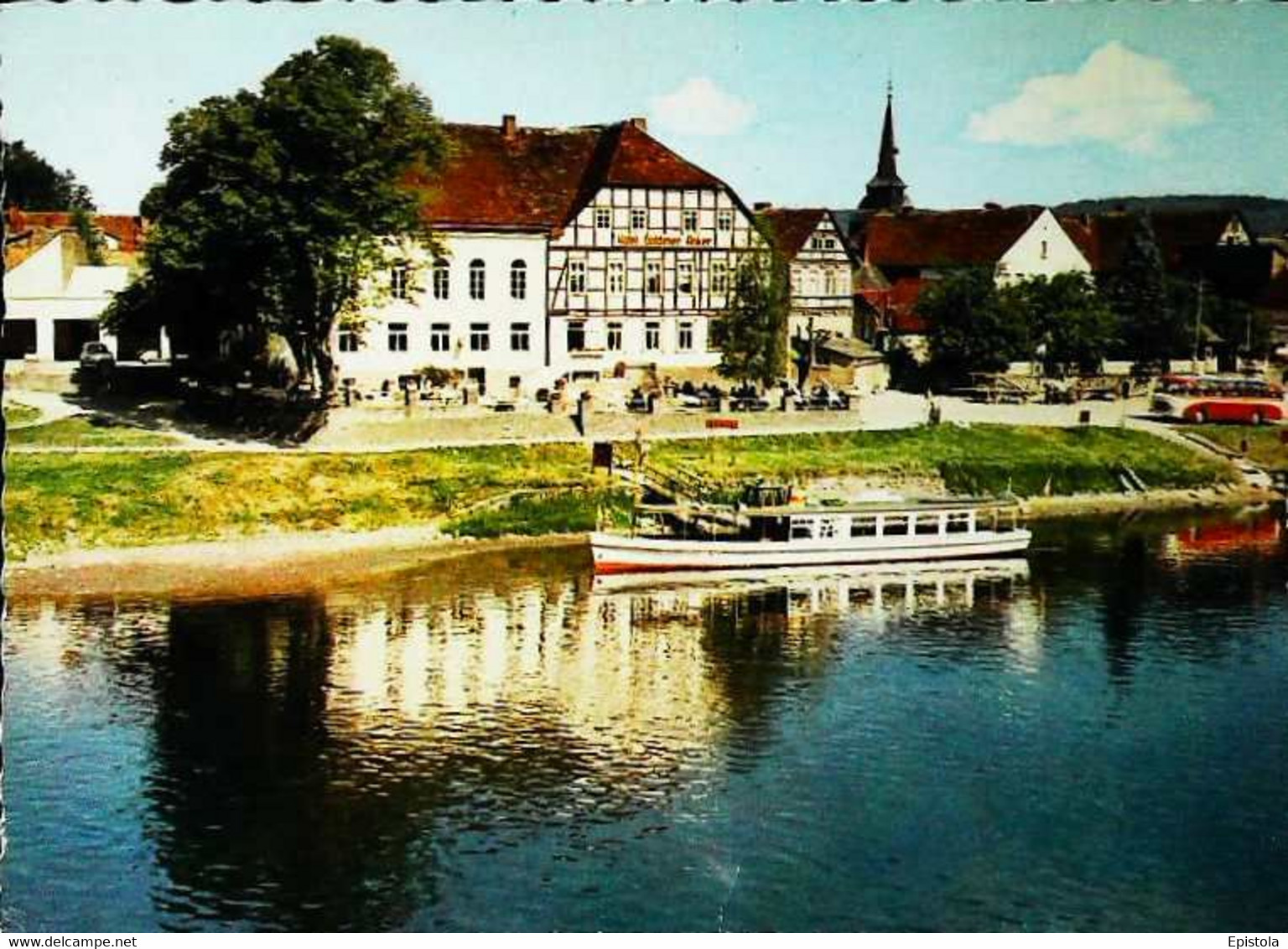 ►     Bodenwerder   Hotel Goldener Anker   Bateau Boat - Bodenwerder