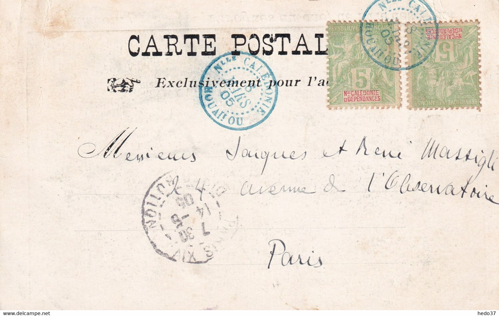 Nouvelle Calédonie - Oblitéré Houaïlou - Carte Postale - Cartas & Documentos