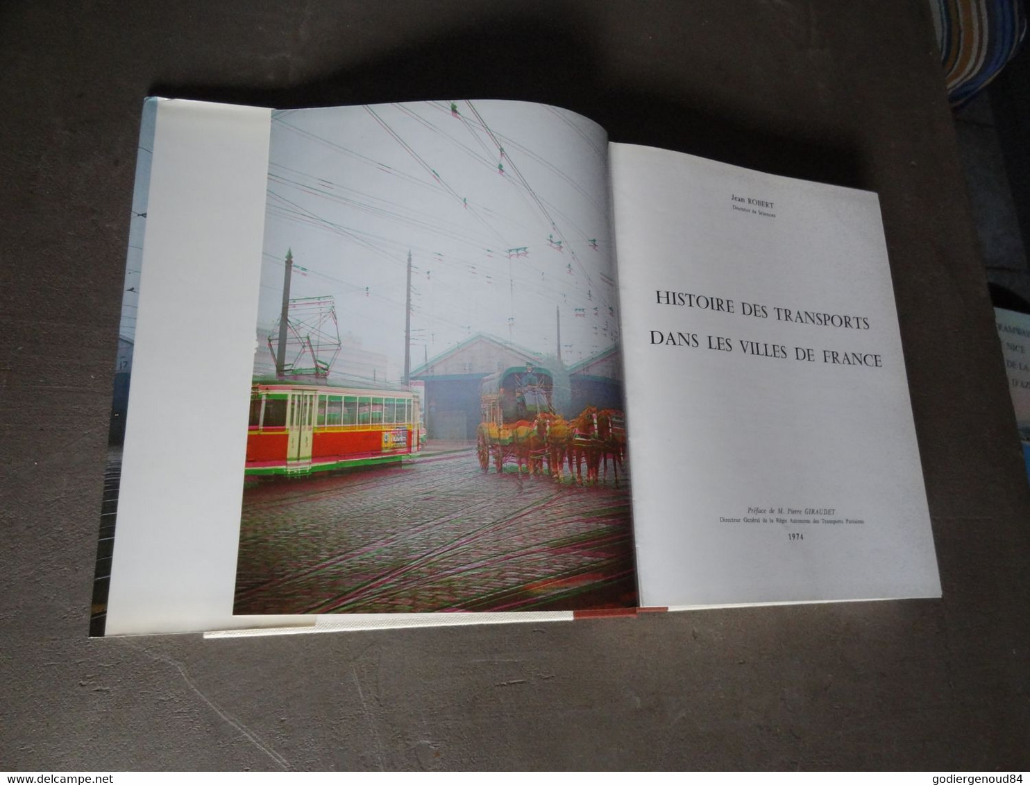 Histoire Des Transports Dans Les Villes De France 1974 - Encyclopédies