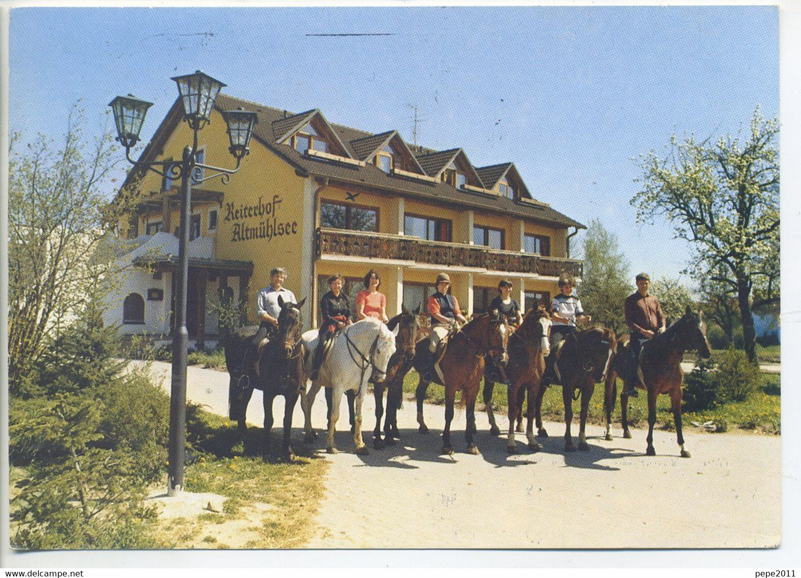 CPA GUNZENHAUSEN WALD Reiterhof " Altmühlsee" Pension Centre Equestre Peu Commune - Gunzenhausen