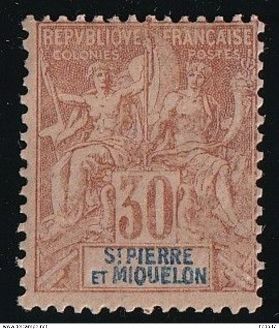 St Pierre Et Miquelon N°67 - Neuf * Avec Charnière - TB - Neufs