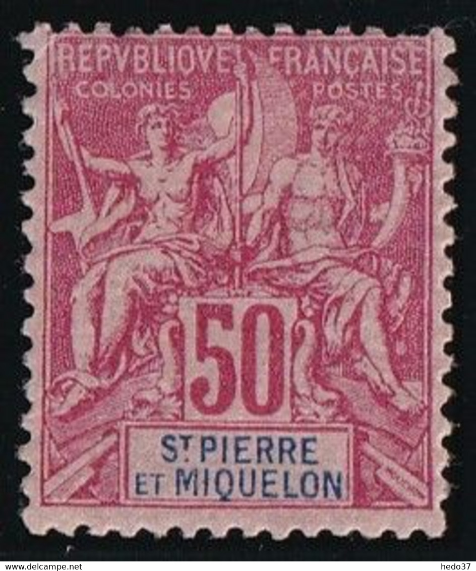 St Pierre Et Miquelon N°69 - Neuf * Avec Charnière - TB - Unused Stamps