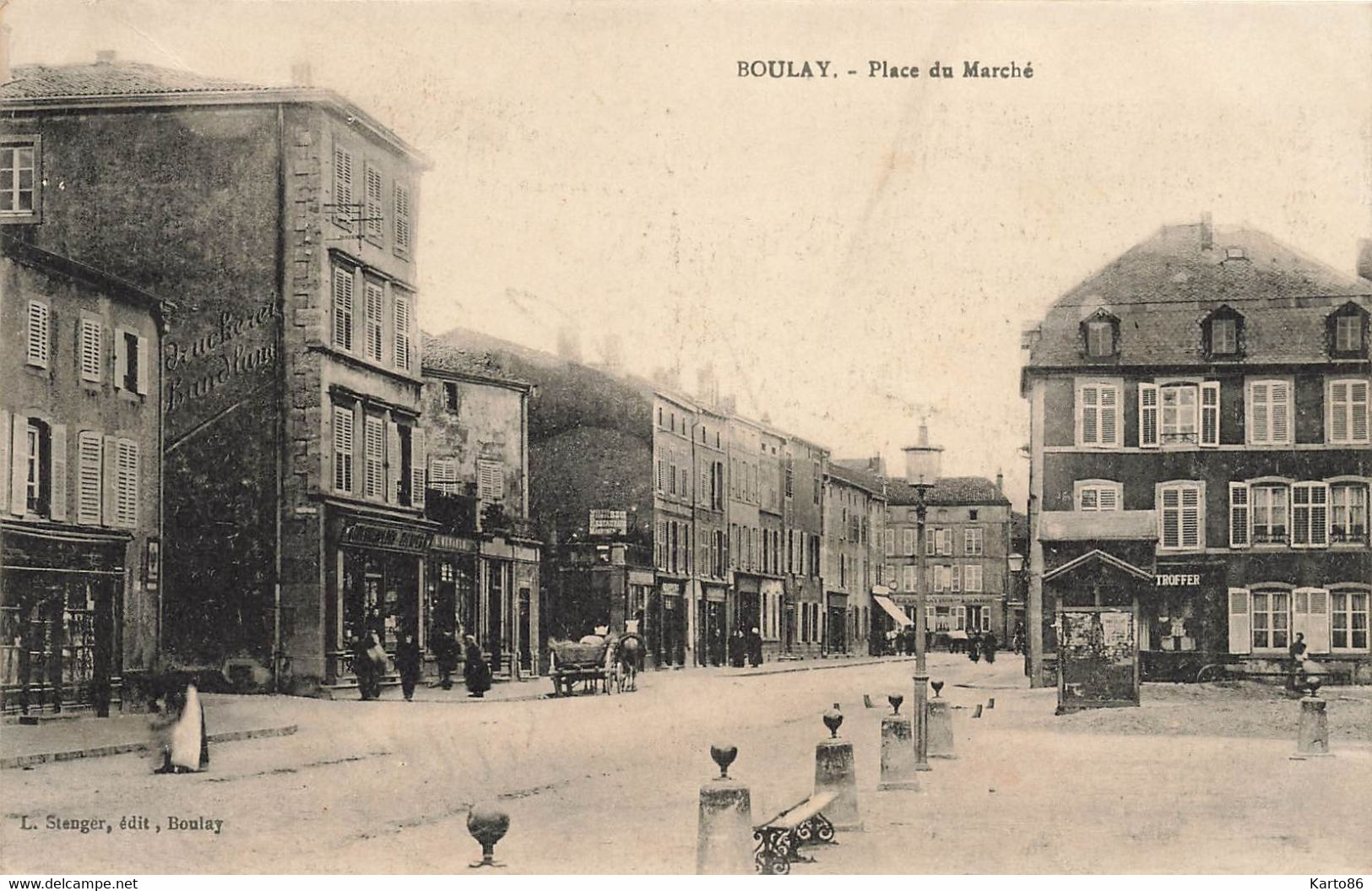 Boulay * Place Du Marché - Boulay Moselle