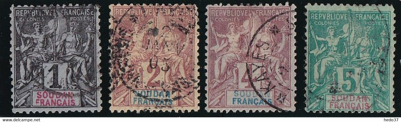 Soudan N°3/6 - Oblitéré - TB - Used Stamps