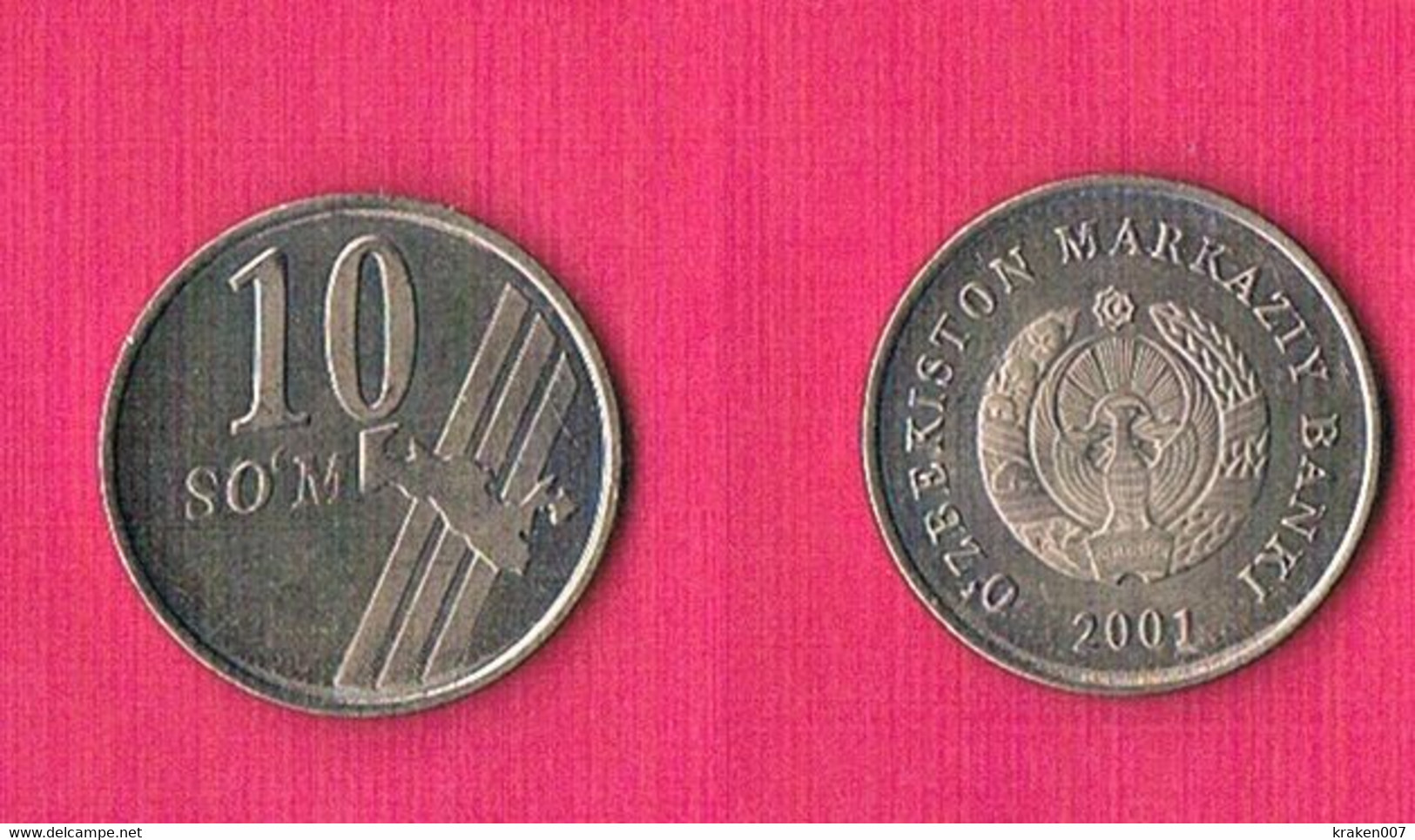 Uzbekistan 10 Som 2001 - Uzbekistan