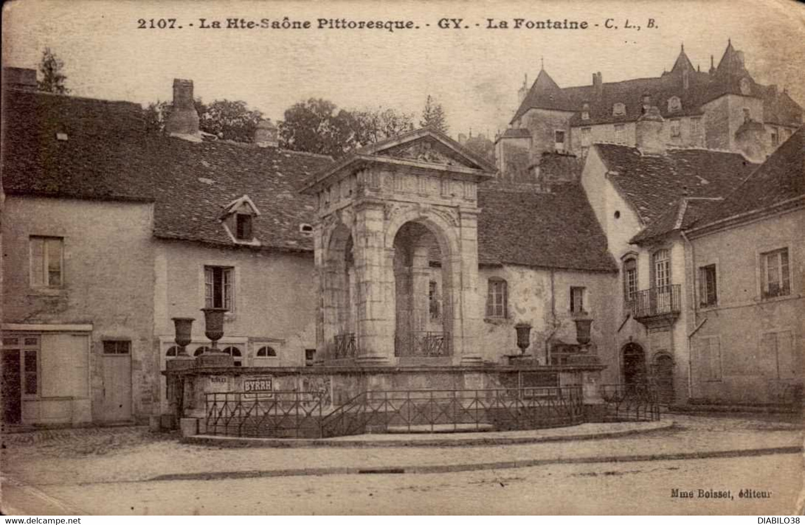 GY  ( HAUTE SAONE )   LA FONTAINE - Gy