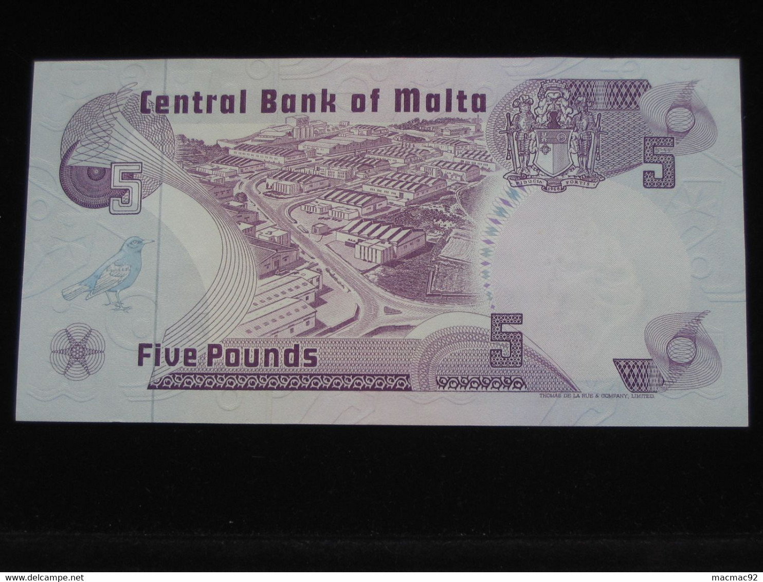 MALTE - Hames Liri - 5 Five Pound 1979 - Bank Centrali Ta Malta   **** EN ACHAT IMMEDIAT  **** - Malte