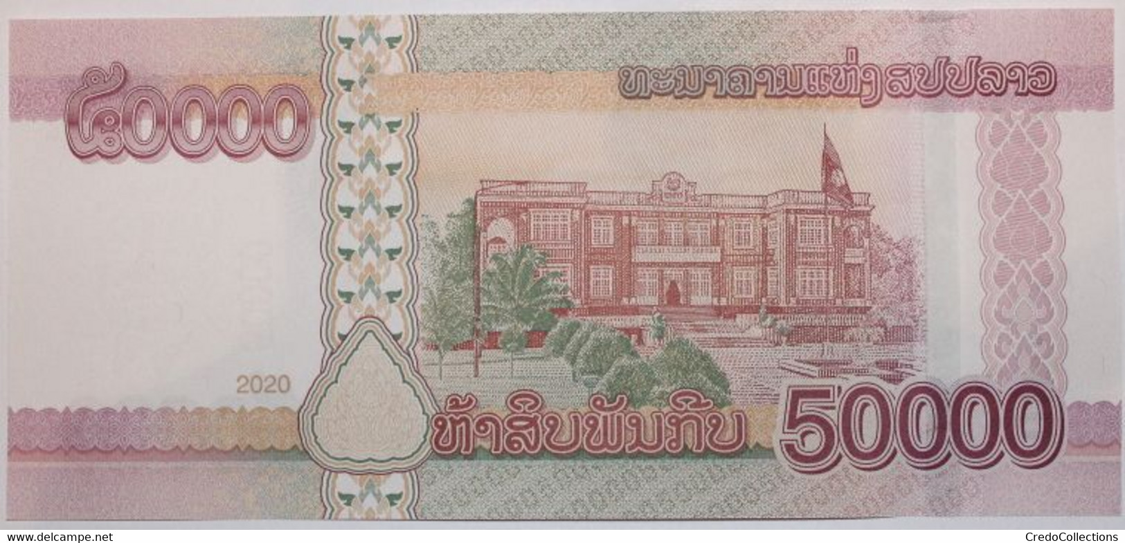 Laos - 50000 Kip - 2020 - PICK 41D - NEUF - Laos