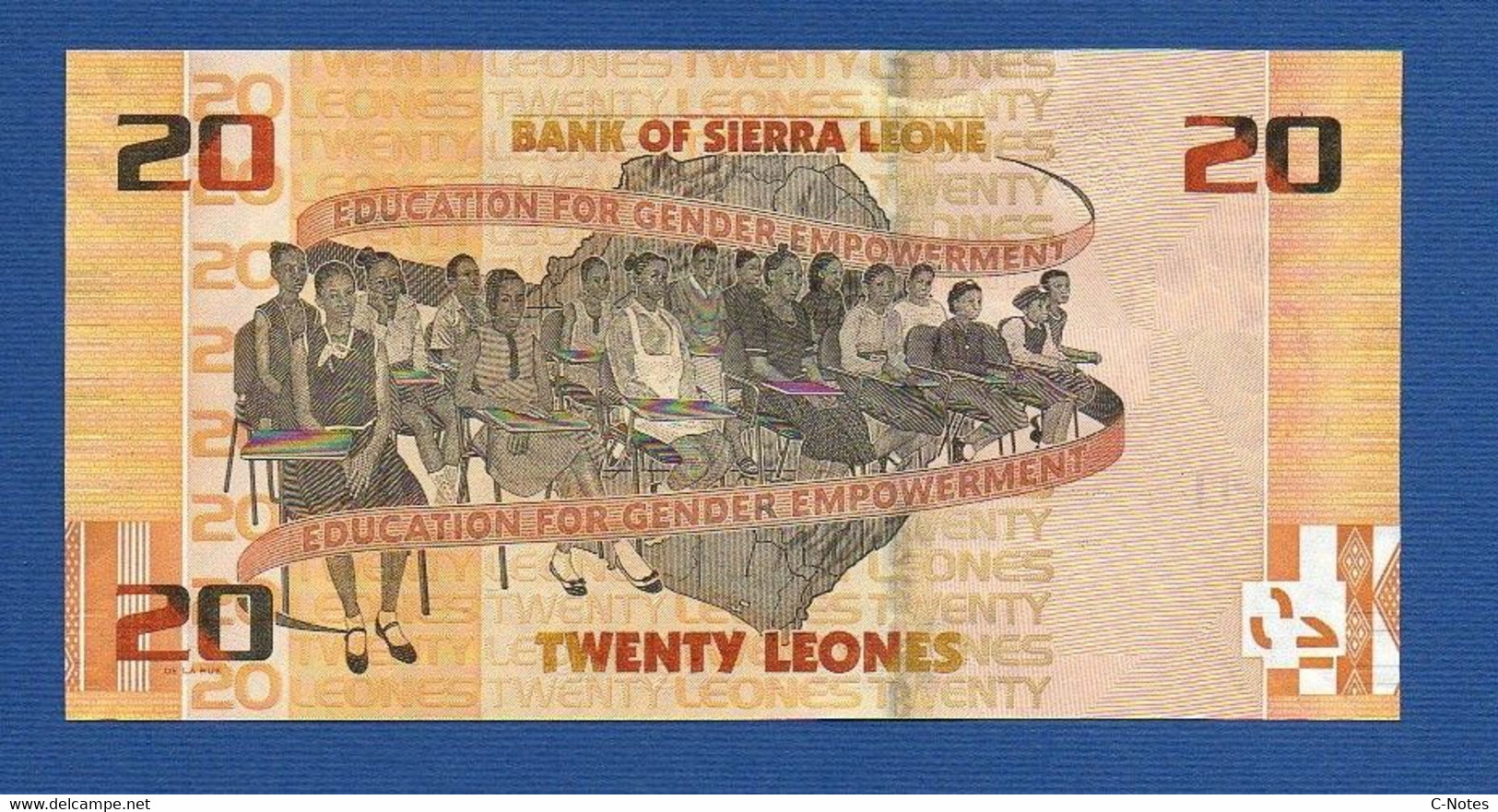 SIERRA LEONE - P.34 + 35 + 36 + 37 + 38 - 1, 2, 5, 10 And 20 Leones (complete Set 5 Pcs) 2022, UNC See Photos - Sierra Leona