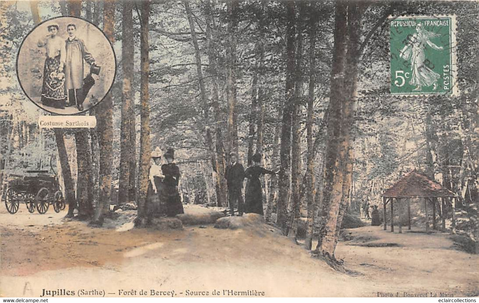 Jupilles       72        Forêt De Berçay. Source De L'Hermitière            (voir Scan) - Sonstige & Ohne Zuordnung