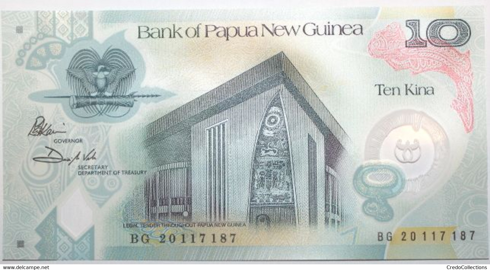 Papouasie-Nouvelle Guinée - 10 Kina - 2020 - PICK 52 - NEUF - Papua Nuova Guinea